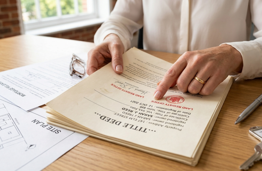 Property Title Verification: A Crucial Step Before Buying…