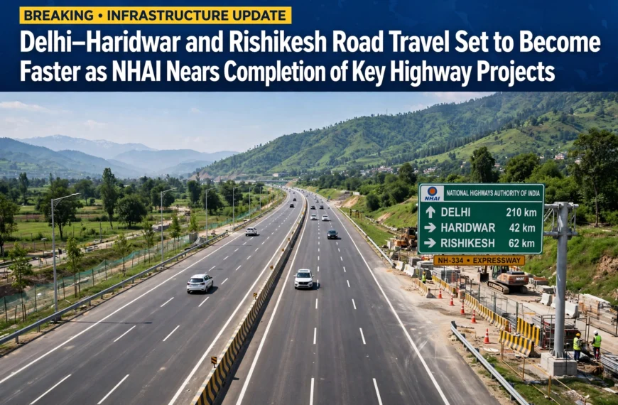 Delhi–Haridwar and Rishikesh Road Travel Set to Become…